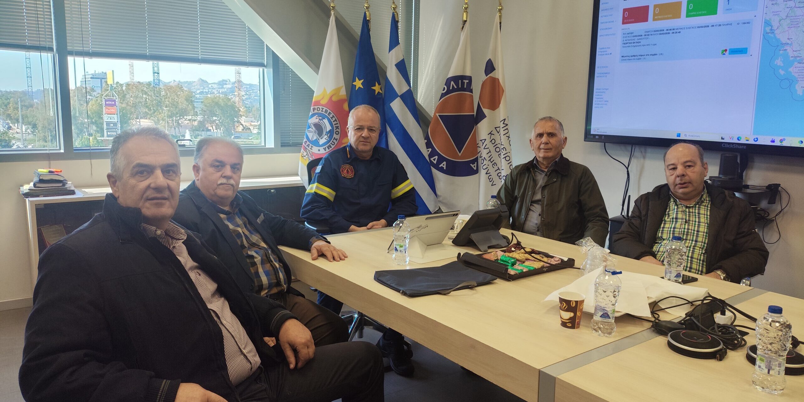 ΣΥΝΑΝΤΗΣΗ ΕΑΑΠΣ ΜΕ ΑΡΧΗΓΟ